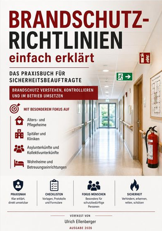 Brandschutzrichtlinien einfach erklärt – Das Praxisbuch für Sicherheitsbeauftragte, Titelblatt