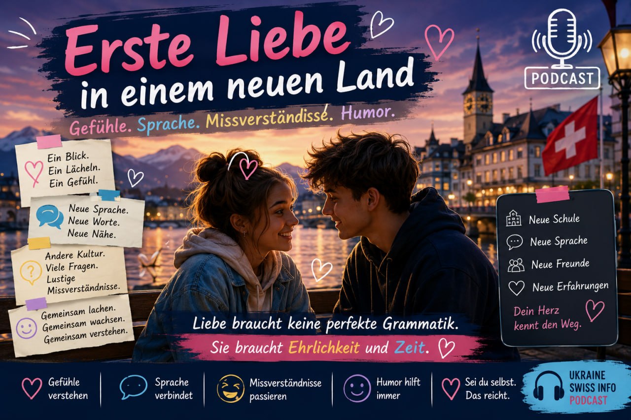 Zum Vergrössern anklicken Erste Liebe in einem neuen Land