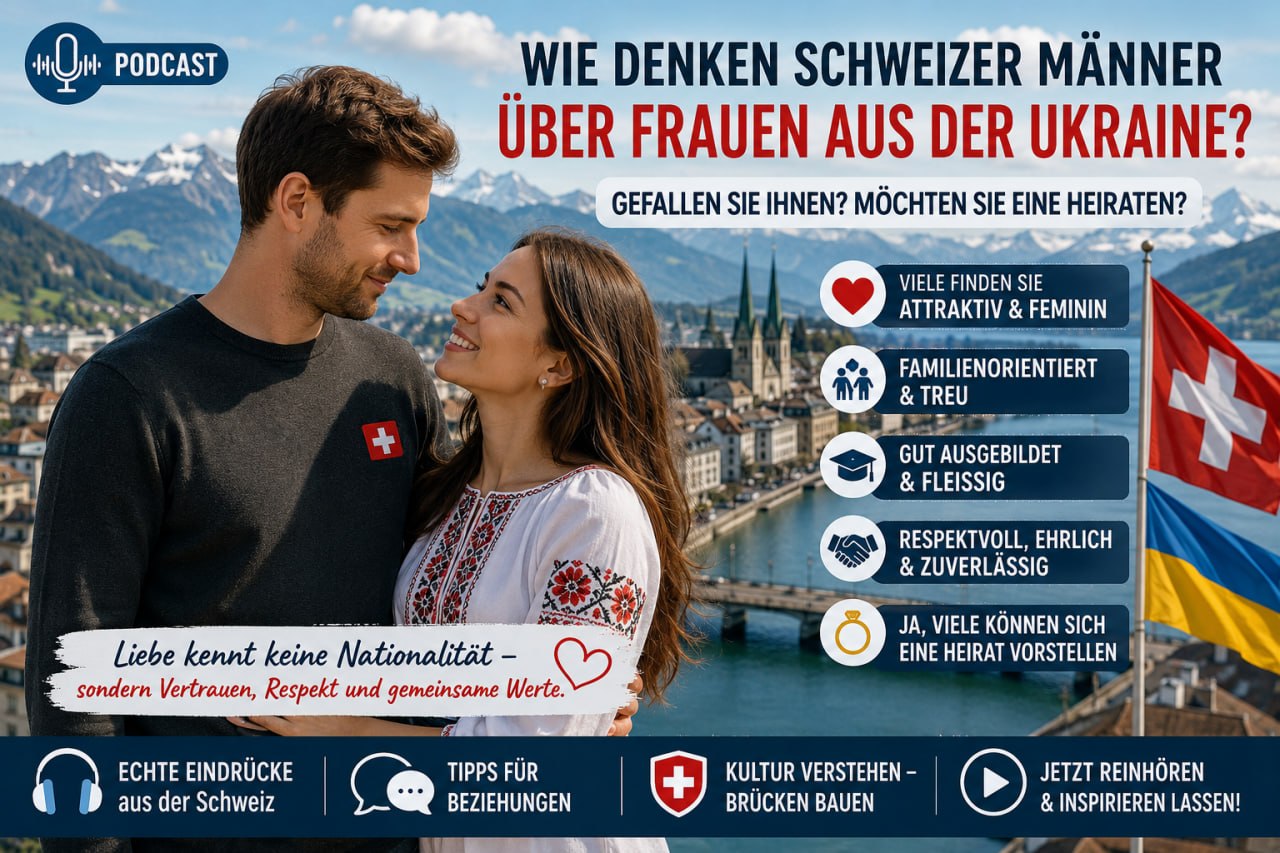 Zum Vergrössern anklicken Wie denken Schweizer Männer über Frauen aus der Ukraine?