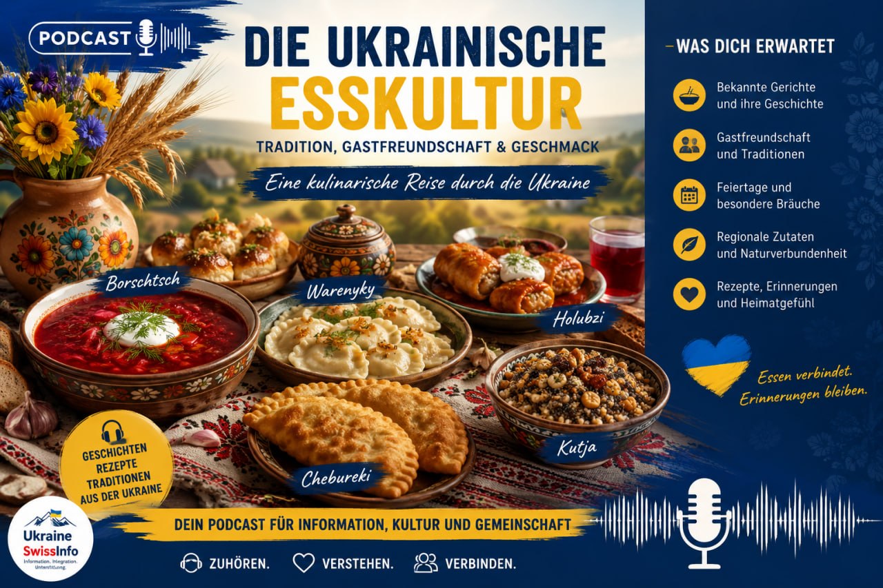 Zum Vergrössern anklicken Die ukrainische Esskultur