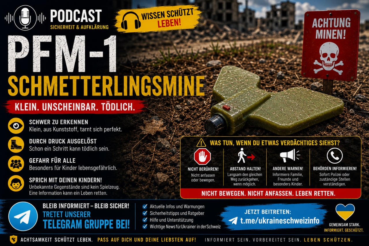 Zum Vergrössern anklicken Minen und Blindgänger