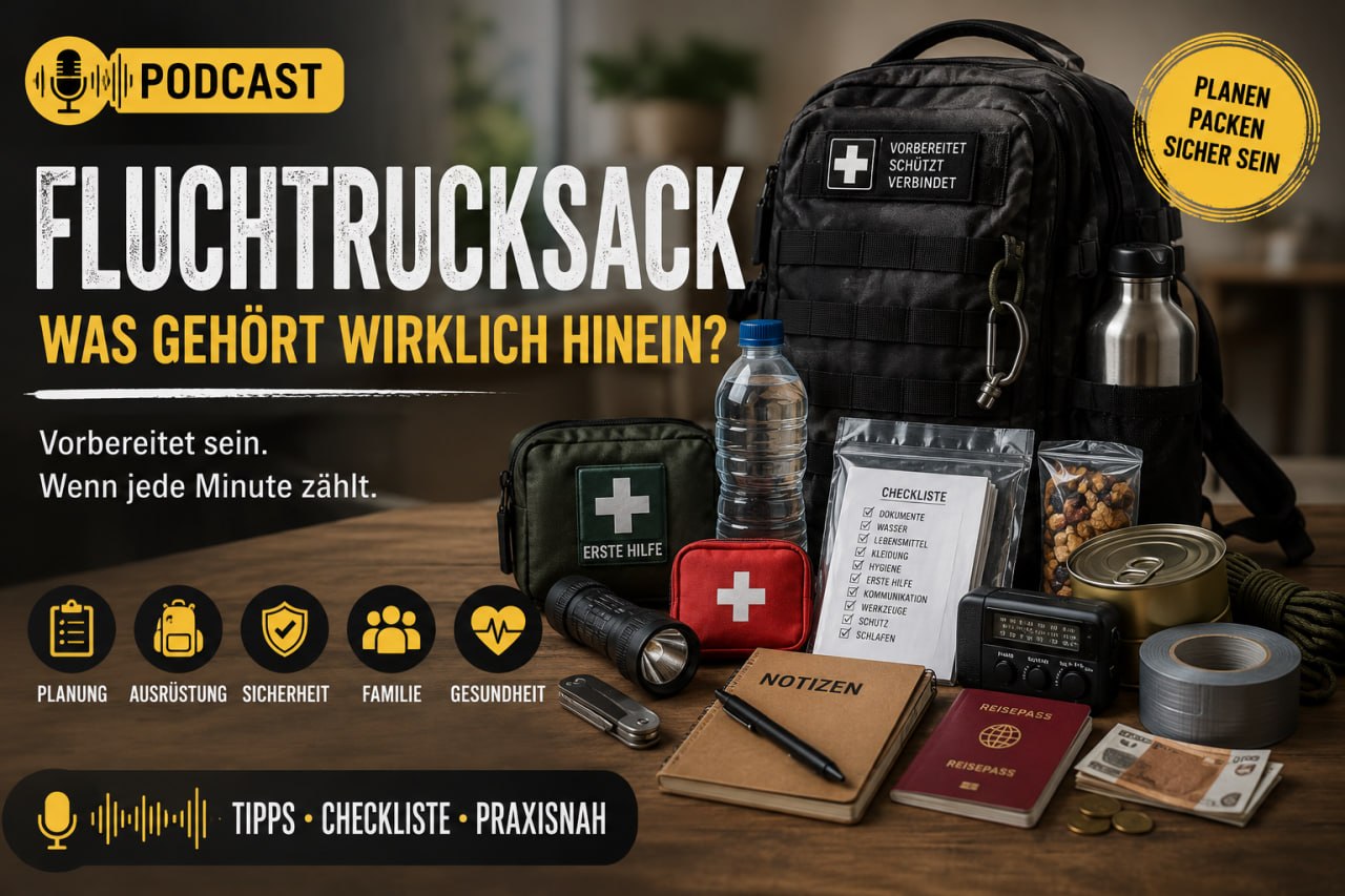 Zum Vergrössern anklicken Fluchtrucksack