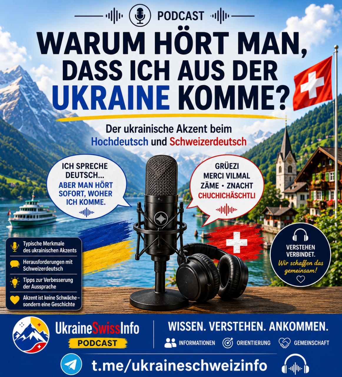 Zum Vergrössern anklicken Warum hört man, dass ich aus der Ukraine komme?