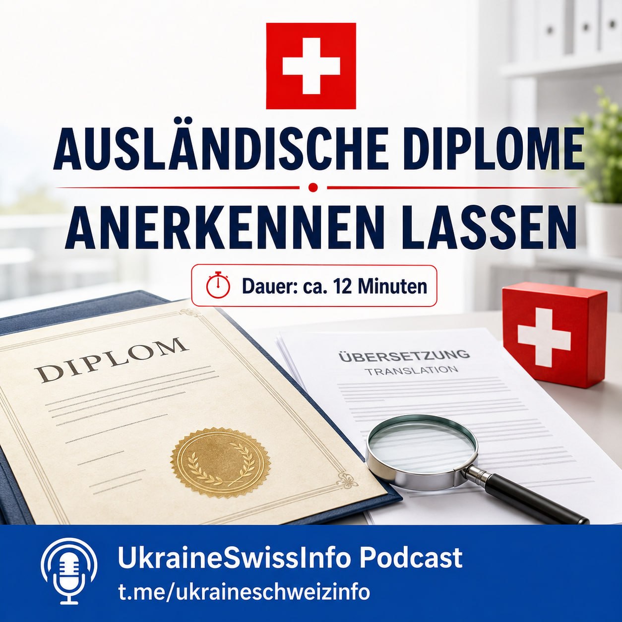 Zum Vergrössern anklicken Ausländische Diplome anerkennen lassen