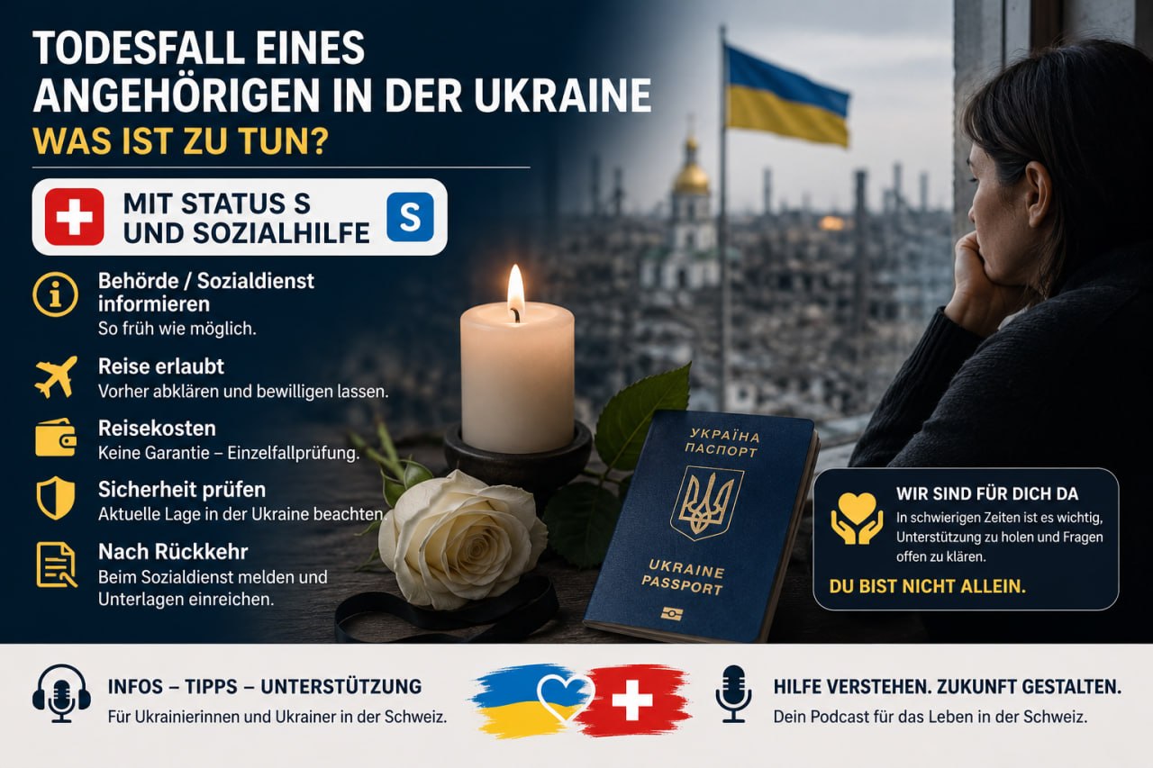 Zum Vergrössern anklicken Todesfall in der Ukraine