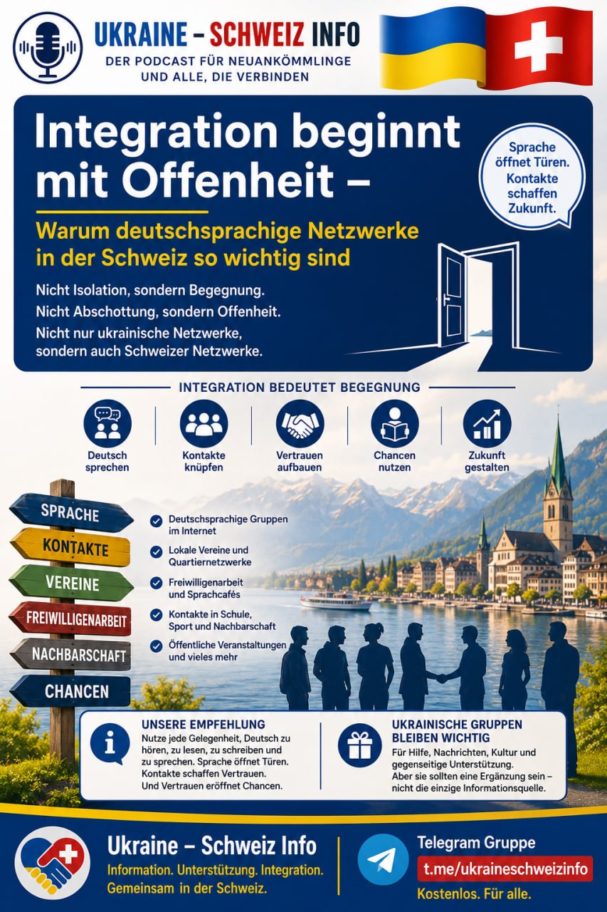 Zum Vergrössern anklicken Integration beginnt mit Offenheit