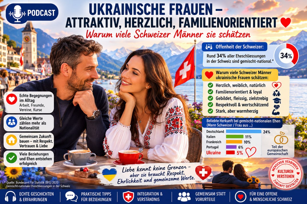Zum Vergrössern anklicken Wie Schweizer Männer ukrainische Frauen sehen