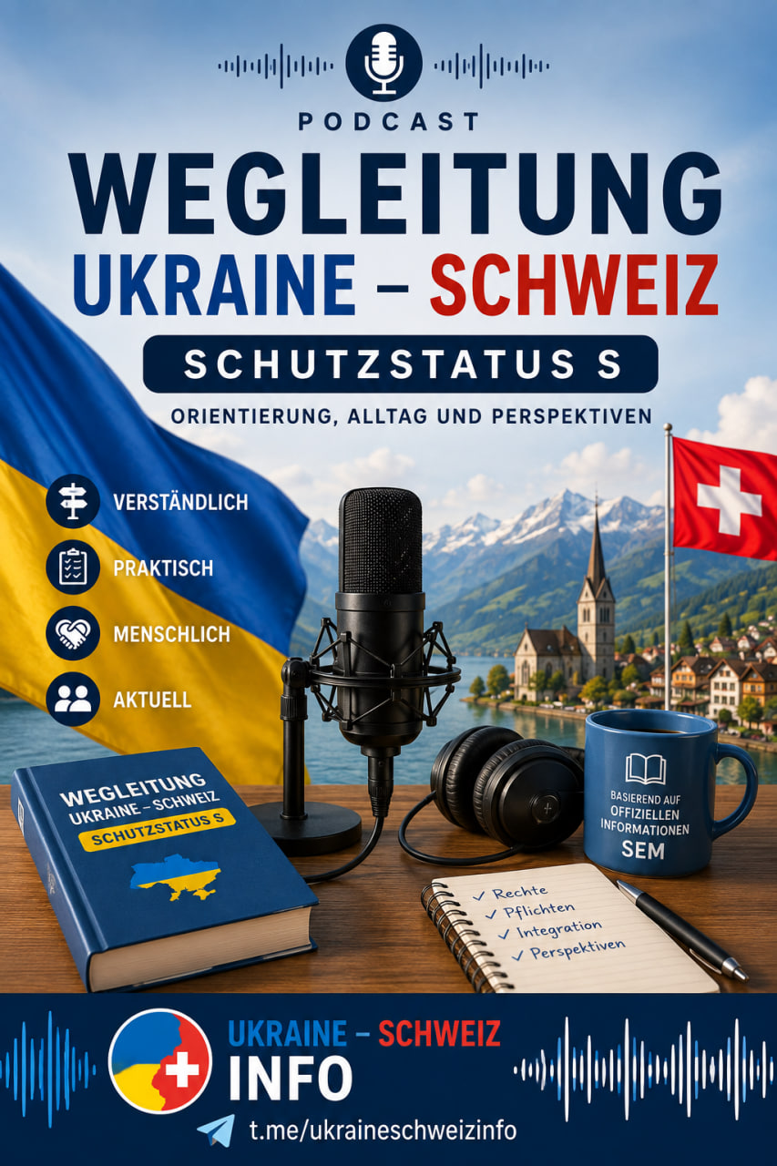 Zum Vergrössern anklicken Wegleitung Ukraine - Schweiz
