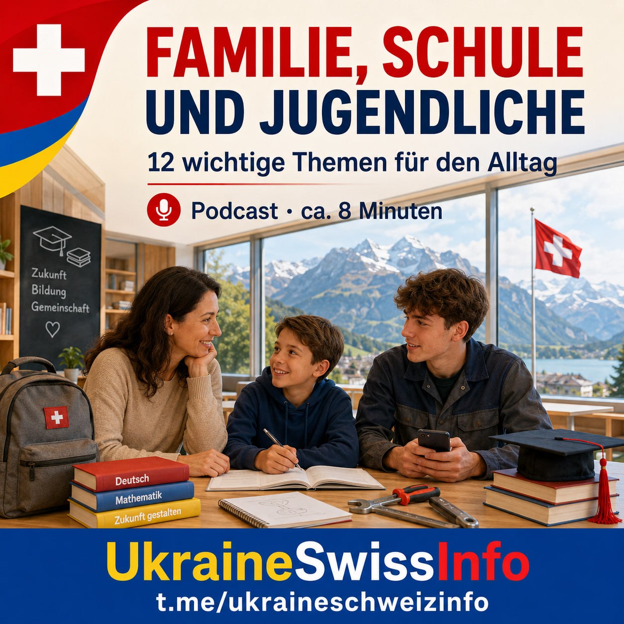 Zum Vergrössern anklicken Familie - Schule und Jugendliche in der Schweiz