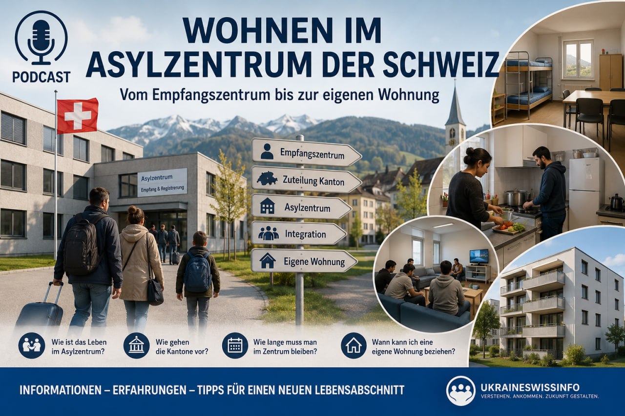 Zum Vergrössern anklicken Wohnen im Asylzentrum in der Schweiz