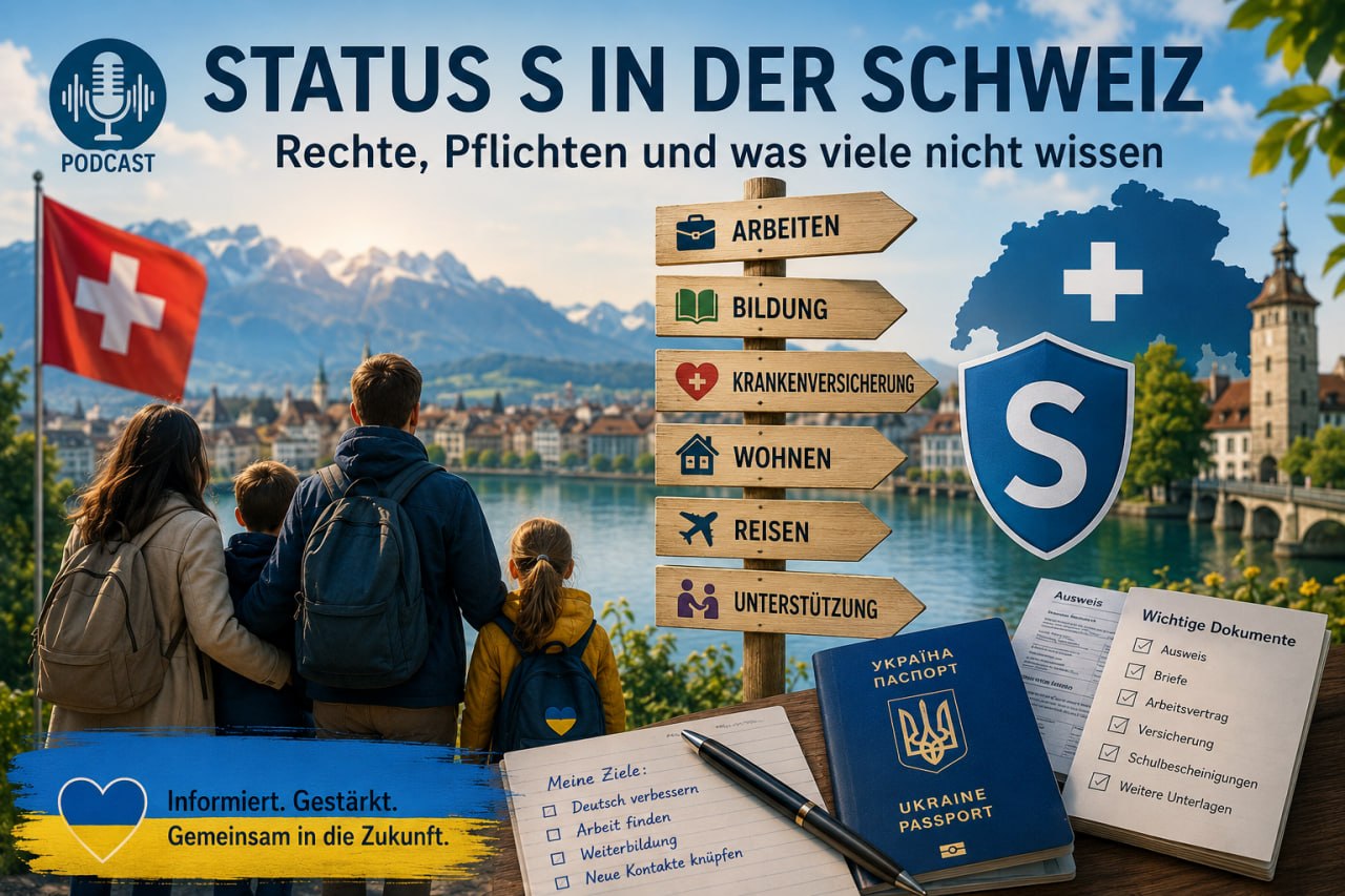 Zum Vergrössern anklicken Status S in der Schweiz